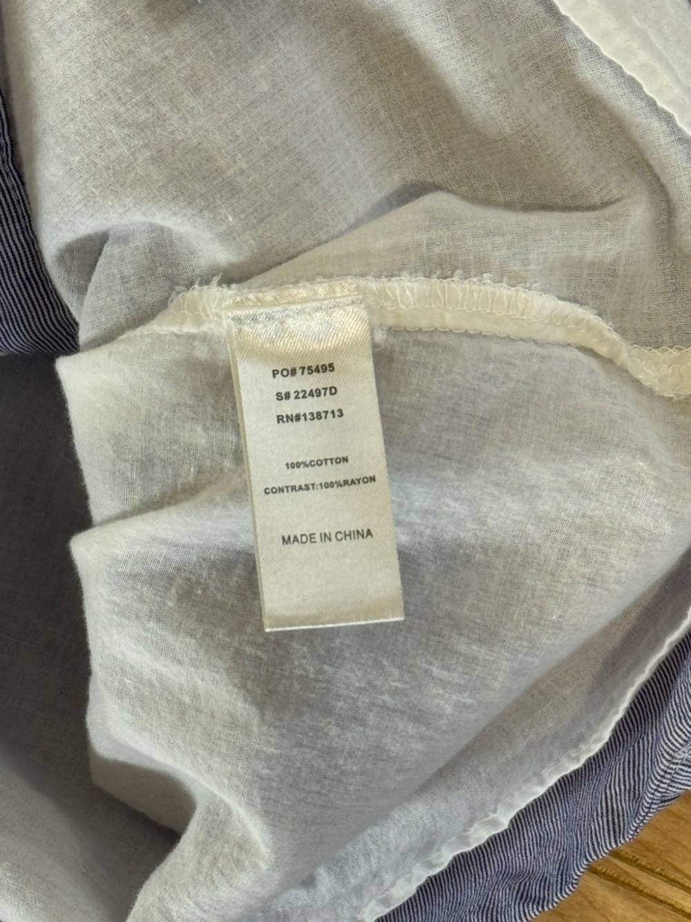 Doe & Rae Striped Dress - Small - Picture 7 of 8